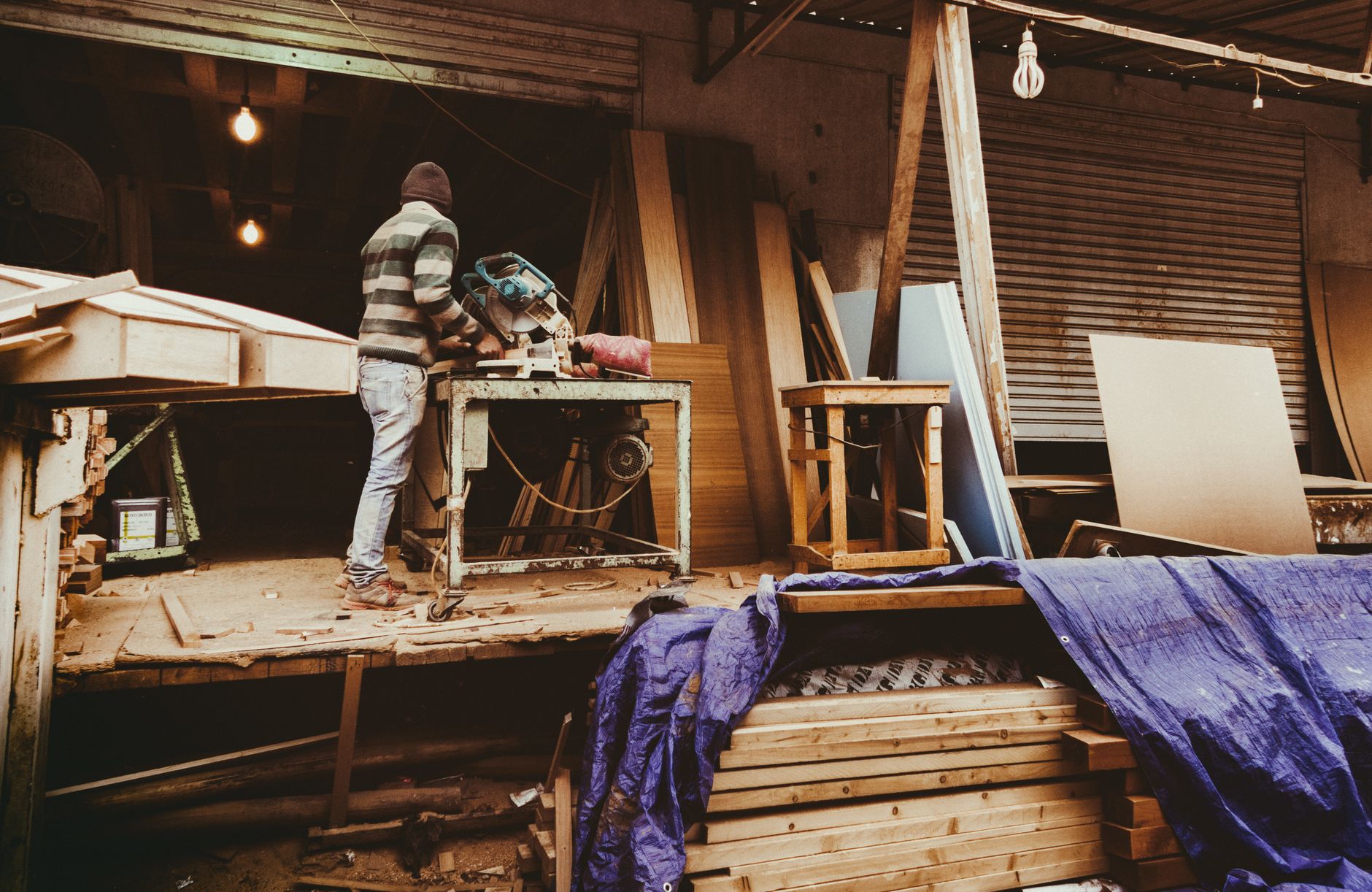 Chantier menuiserie La Celle-Saint-Cloud